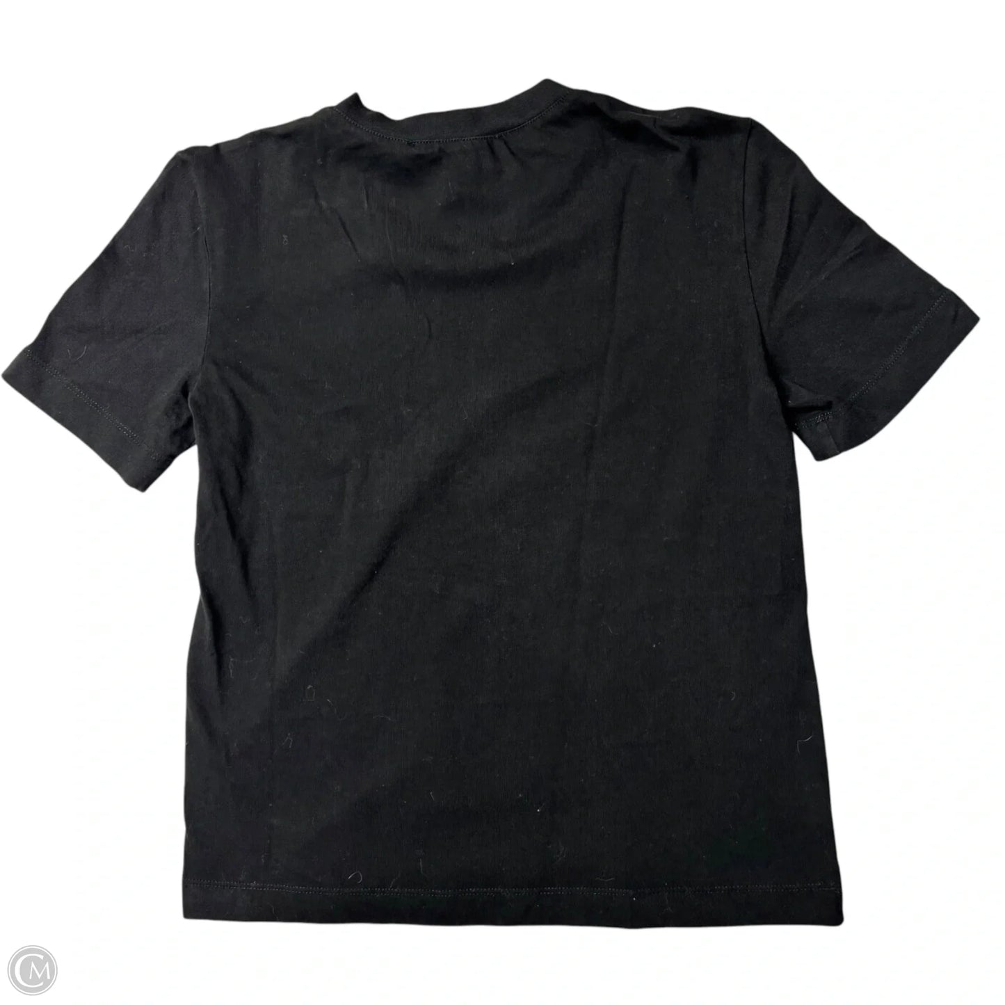 Top Short Sleeve By Love Moschino In Black, Size: Xs