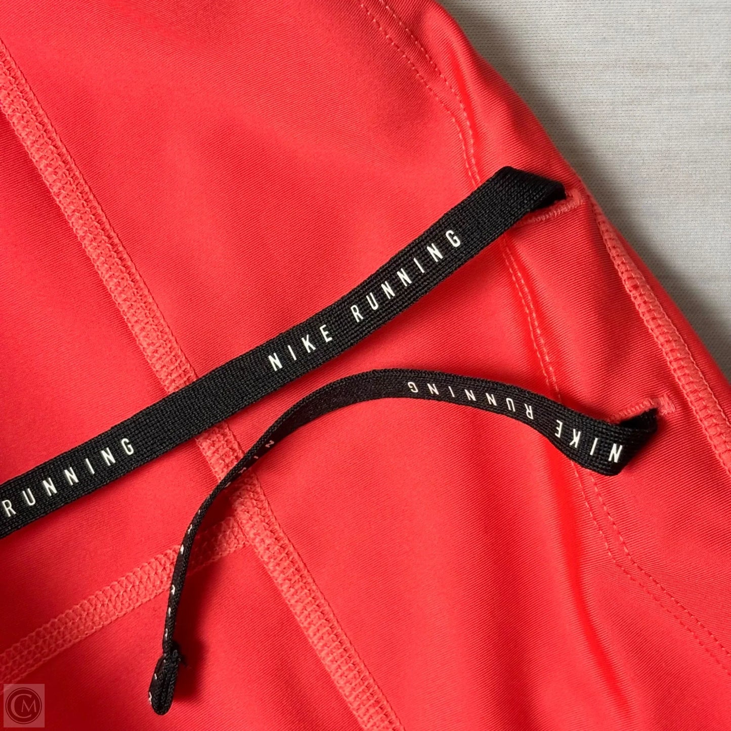 Athletic Leggings By Nike Apparel In Coral, Size: L