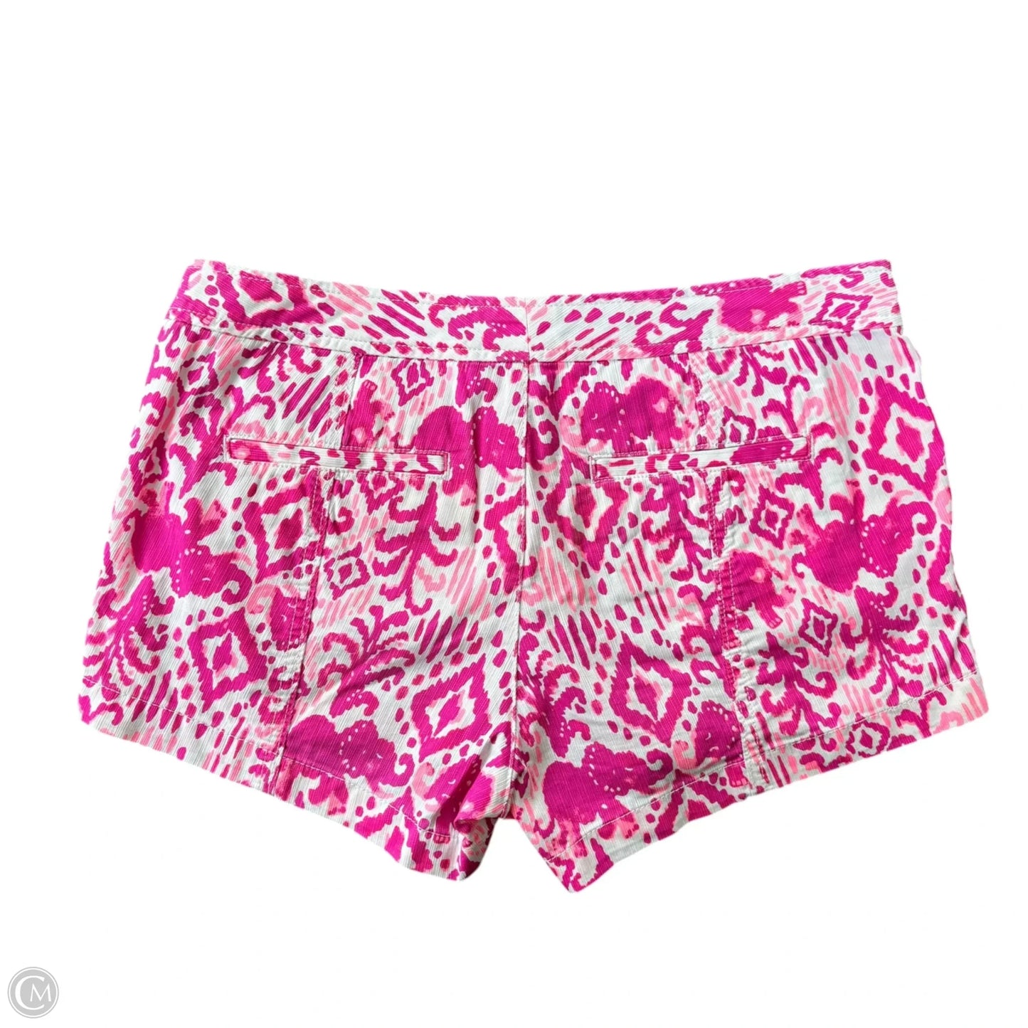 Shorts Designer By Lilly Pulitzer In Purple & White, Size: 4
