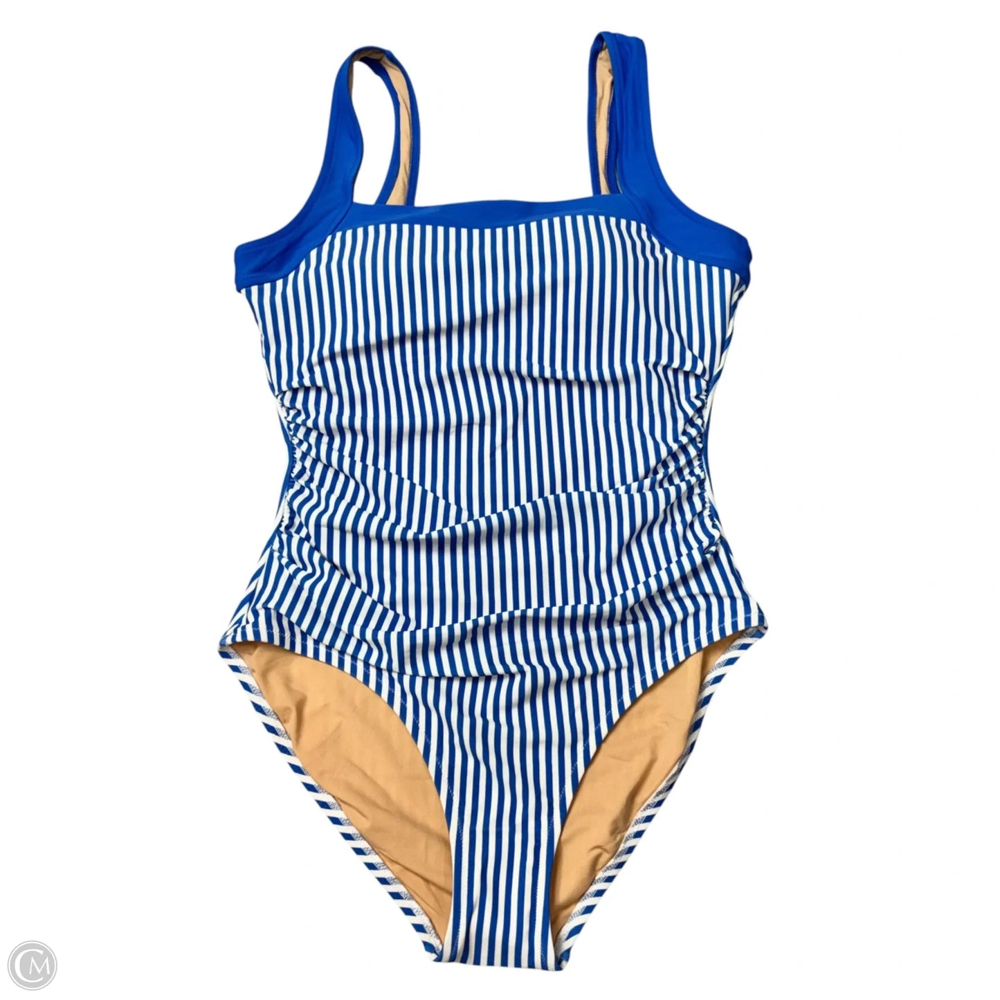 Swimsuit By J. Crew In Striped Pattern, Size: M