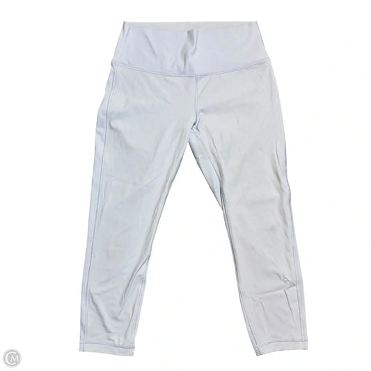 Athletic Leggings By Lululemon In Blue, Size: M
