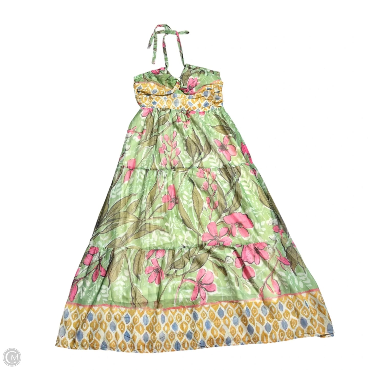 Dress Casual Maxi By Umgee In Floral Print, Size: M