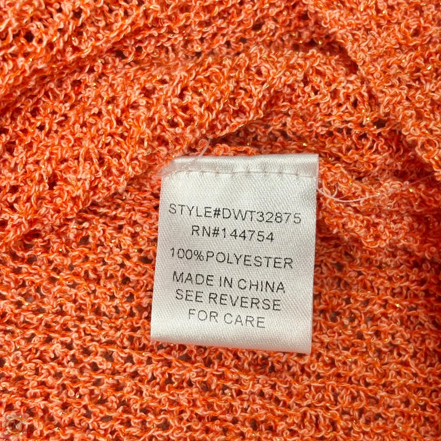 Sweater By Davi & Dani In Orange, Size: M
