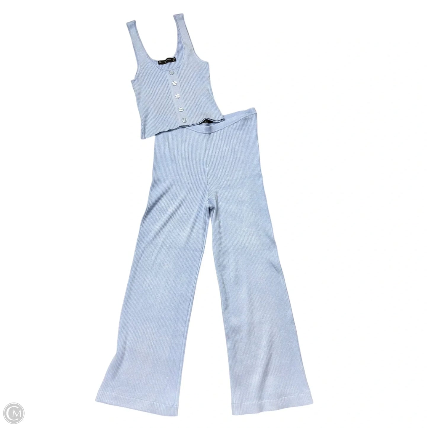 Lounge Set Pants By Fashion To Figure In Blue, Size: Xs