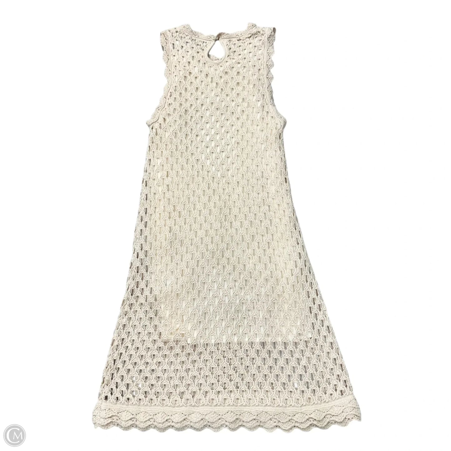 Dress Casual Midi By J. Crew In Tan, Size: M