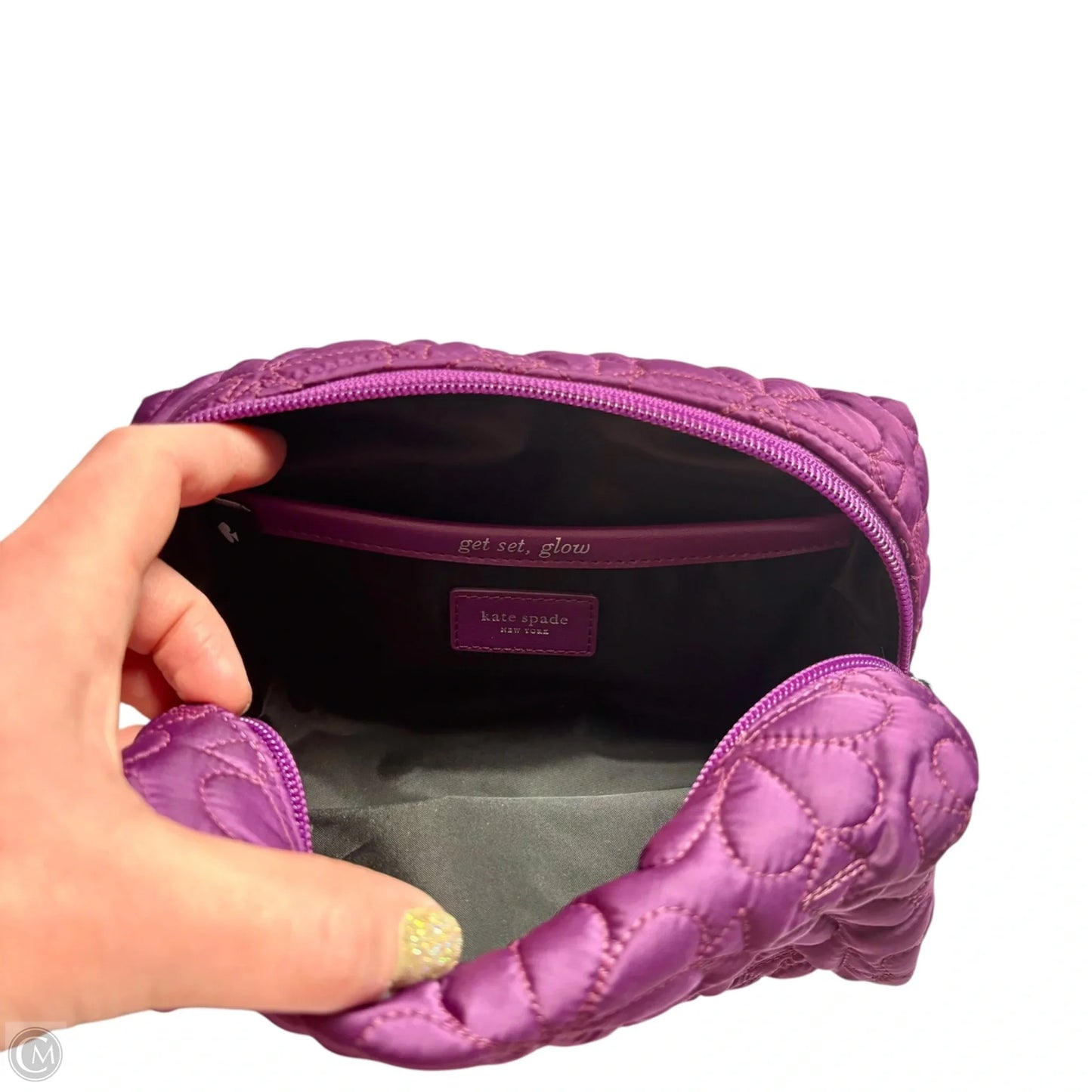 Makeup Bag Designer By Kate Spade, Size: Medium