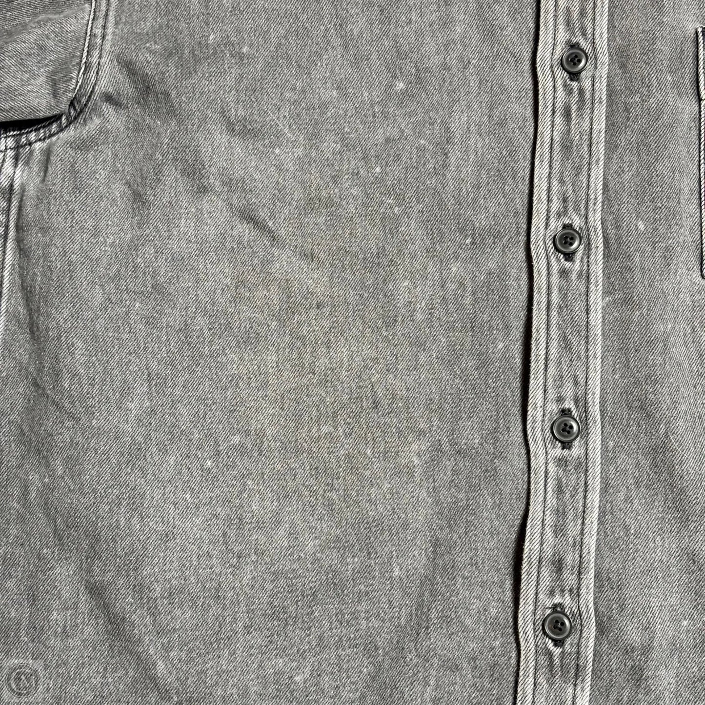 Jacket Denim By Aritzia In Grey Denim, Size: S