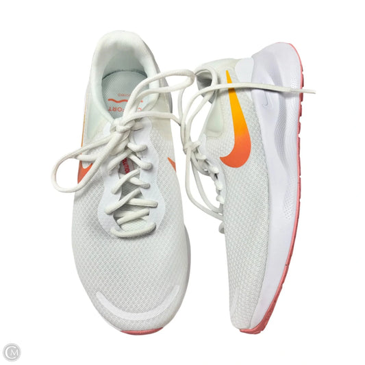 Shoes Athletic By Nike In White, Size: 7