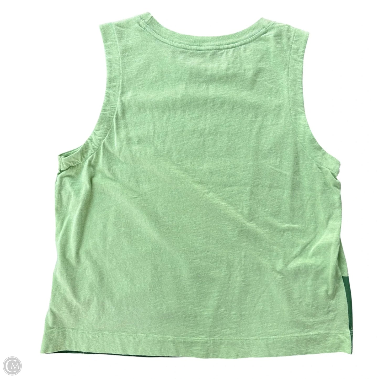 Top Sleeveless By Anthropologie In Green, Size: M