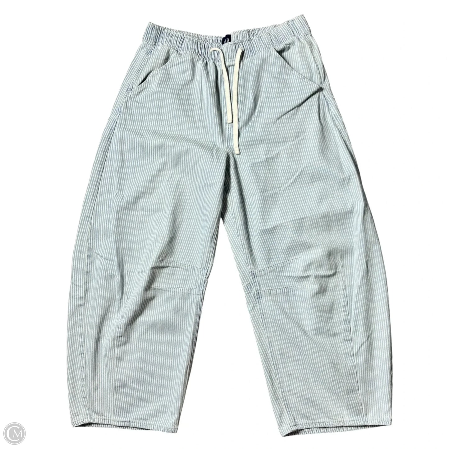 Jeans Wide Leg By Gap In Blue Denim, Size: M