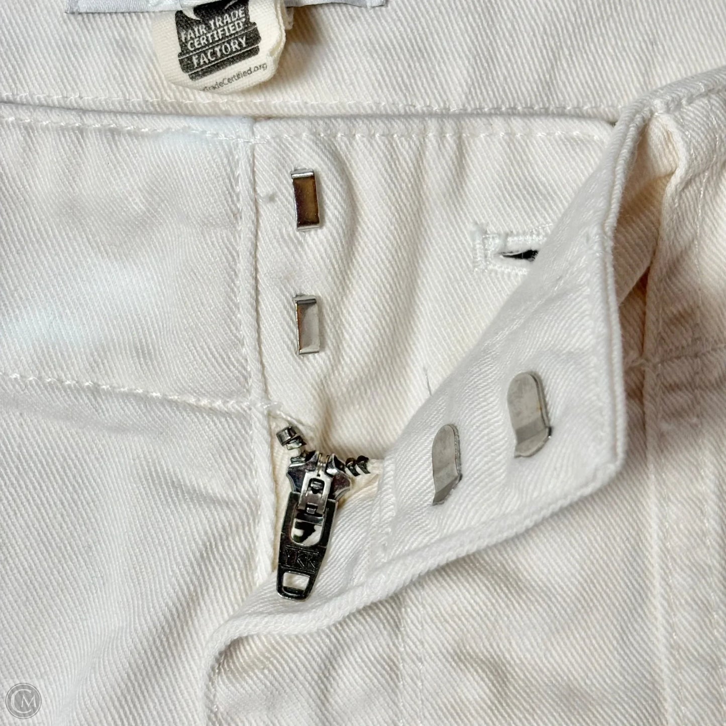 Pants Wide Leg By Madewell In White, Size: 8