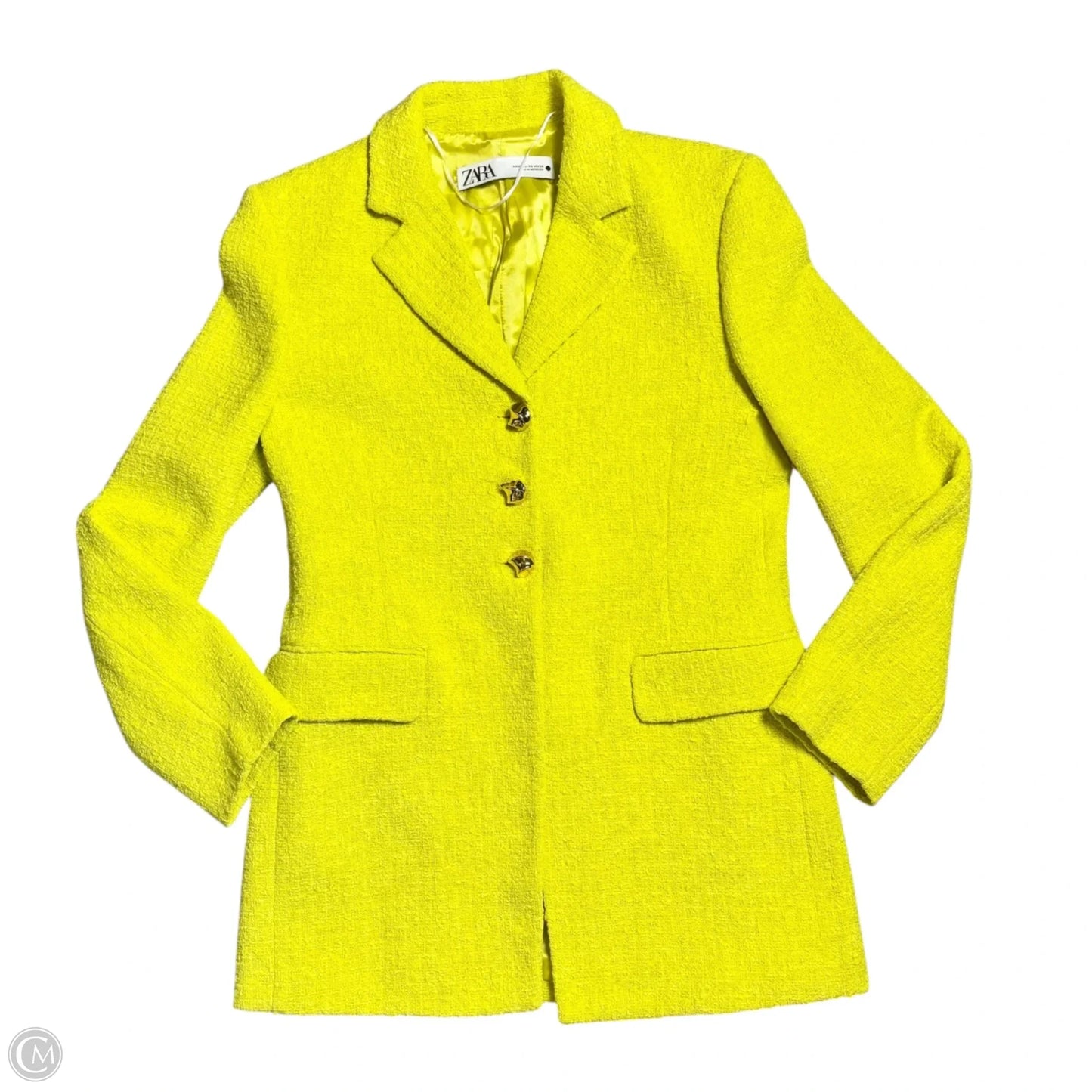 Blazer By Zara In Green, Size: Xs