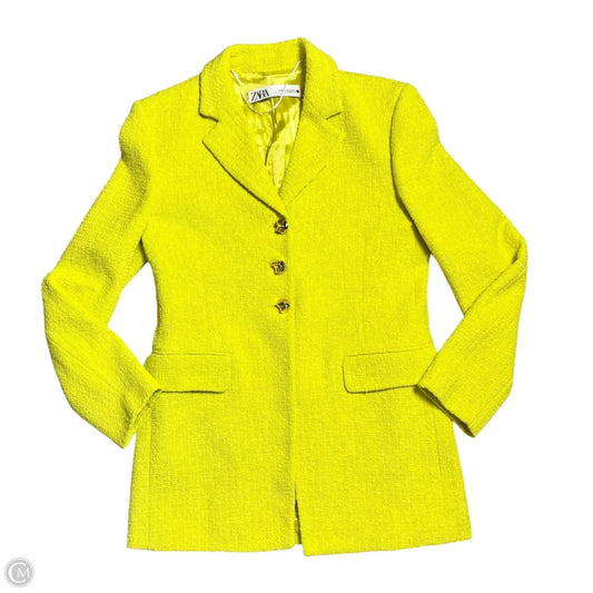 Blazer By Zara In Green, Size: Xs