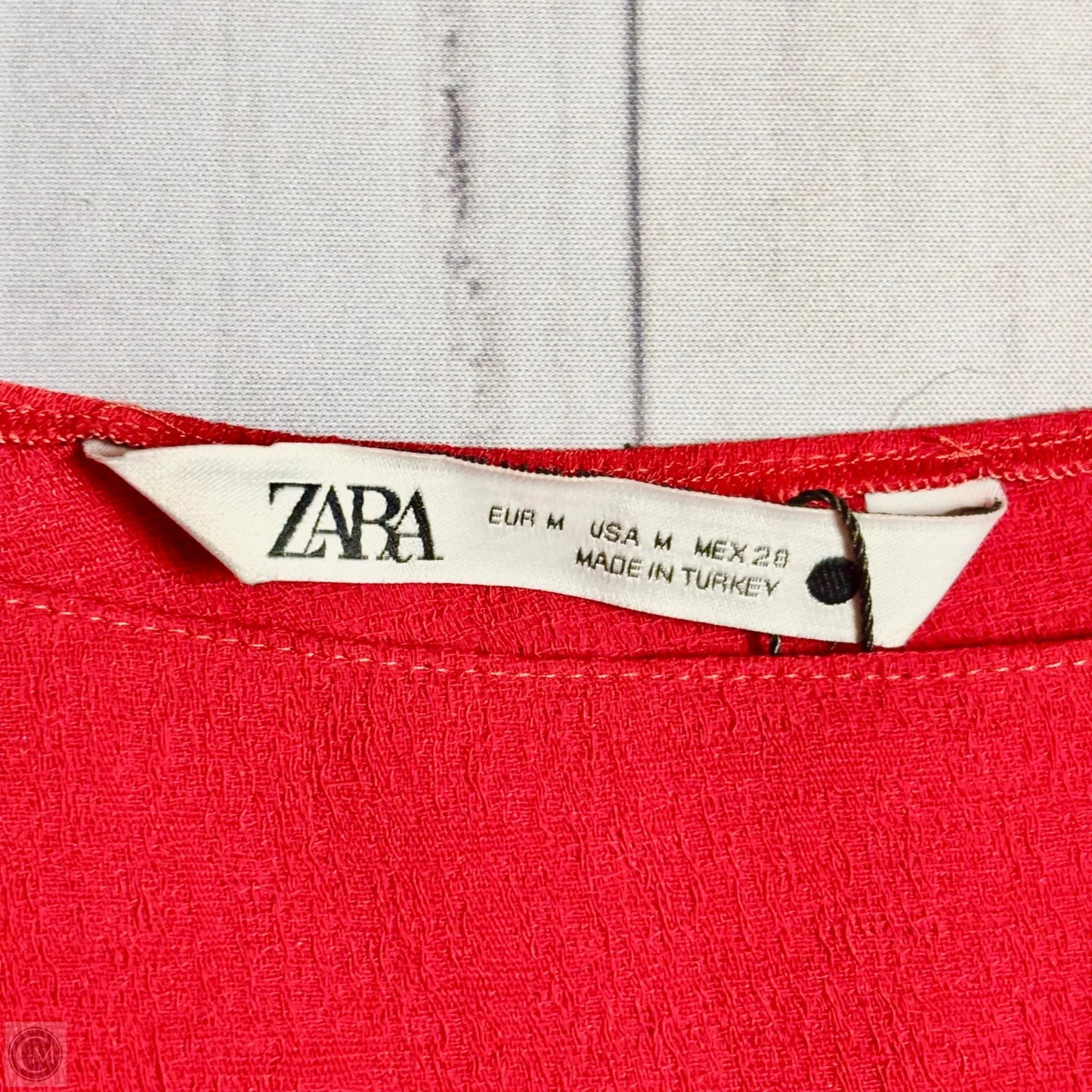 Dress Casual Maxi By Zara In Red, Size: M