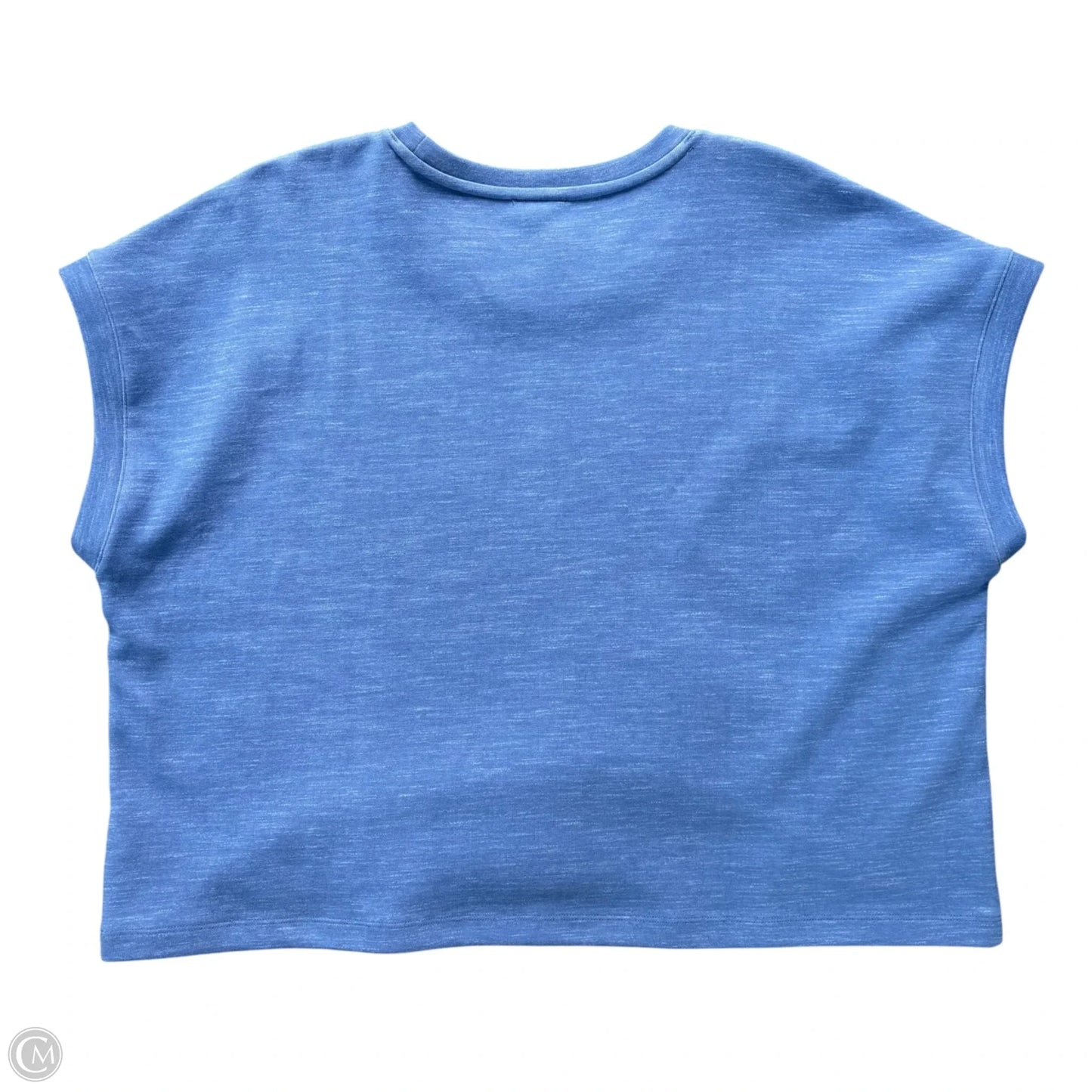 Top Short Sleeve By Talbots In Blue, Size: Xlp