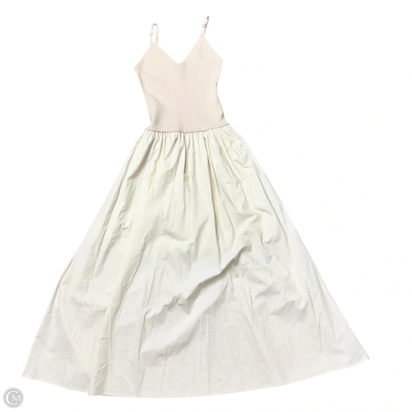 Dress Casual Maxi By Moon River In Cream, Size: L