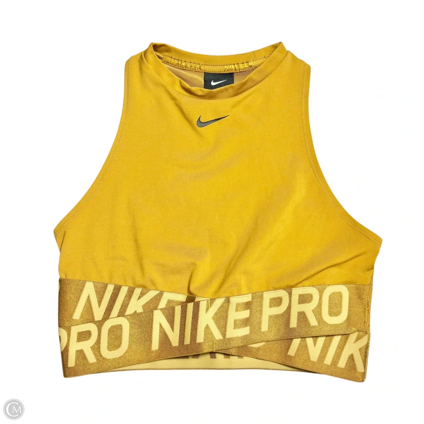 Athletic Tank Top By Nike Apparel In Brown, Size: S