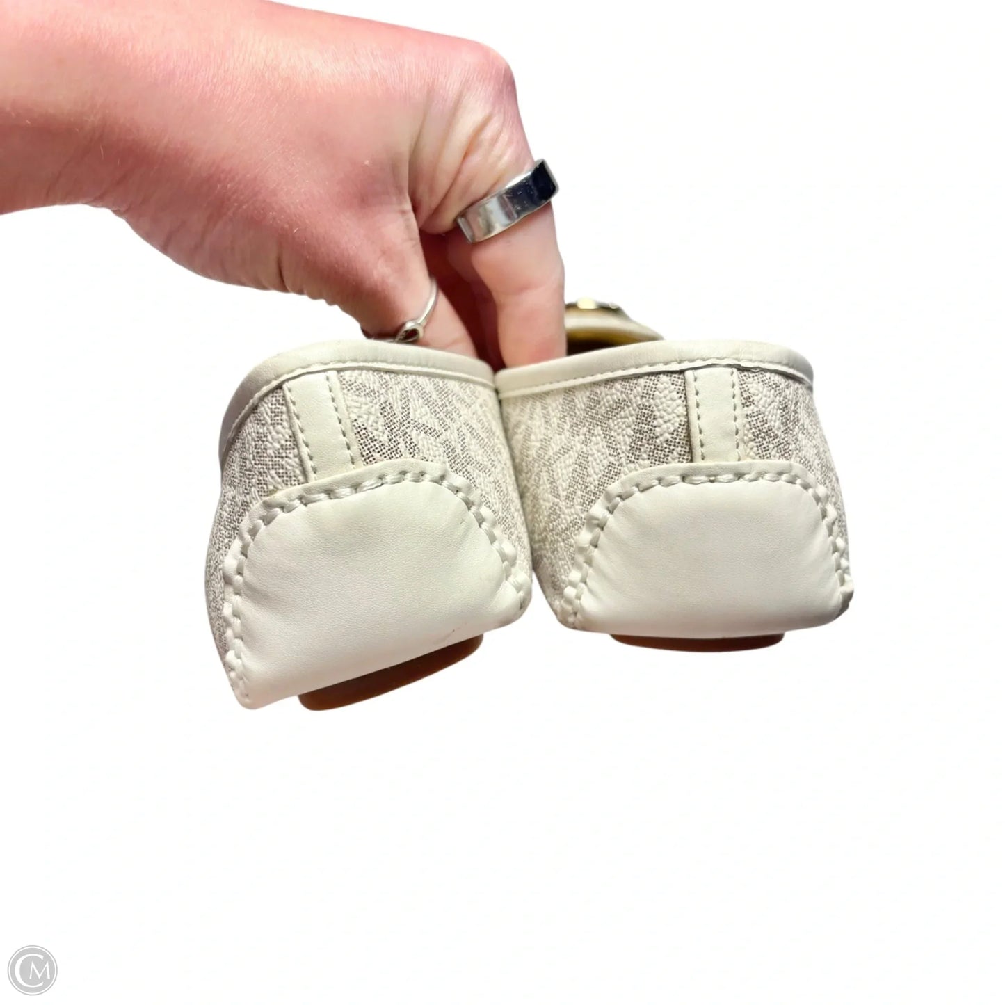 Shoes Flats By Michael By Michael Kors In White, Size: 10