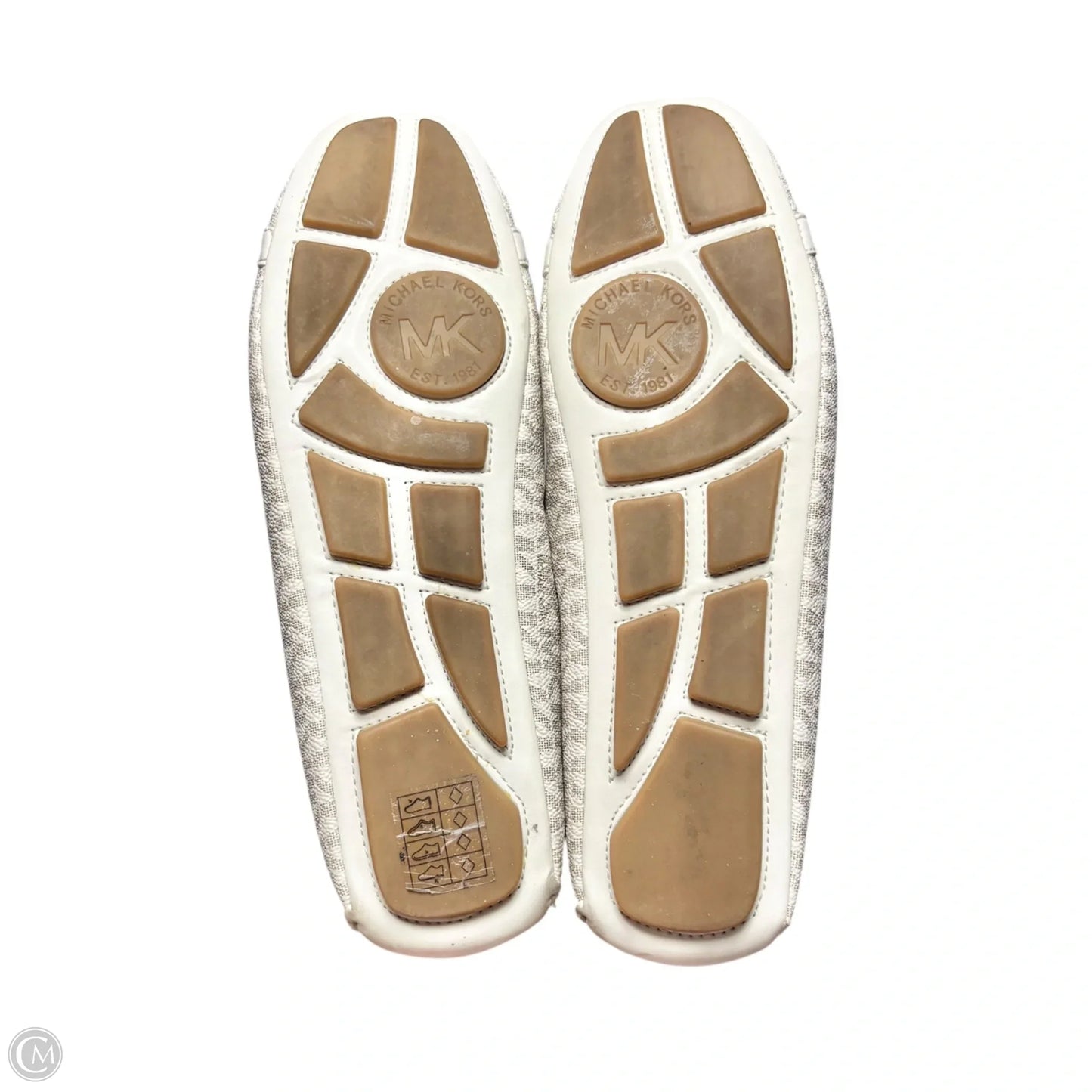 Shoes Flats By Michael By Michael Kors In White, Size: 10