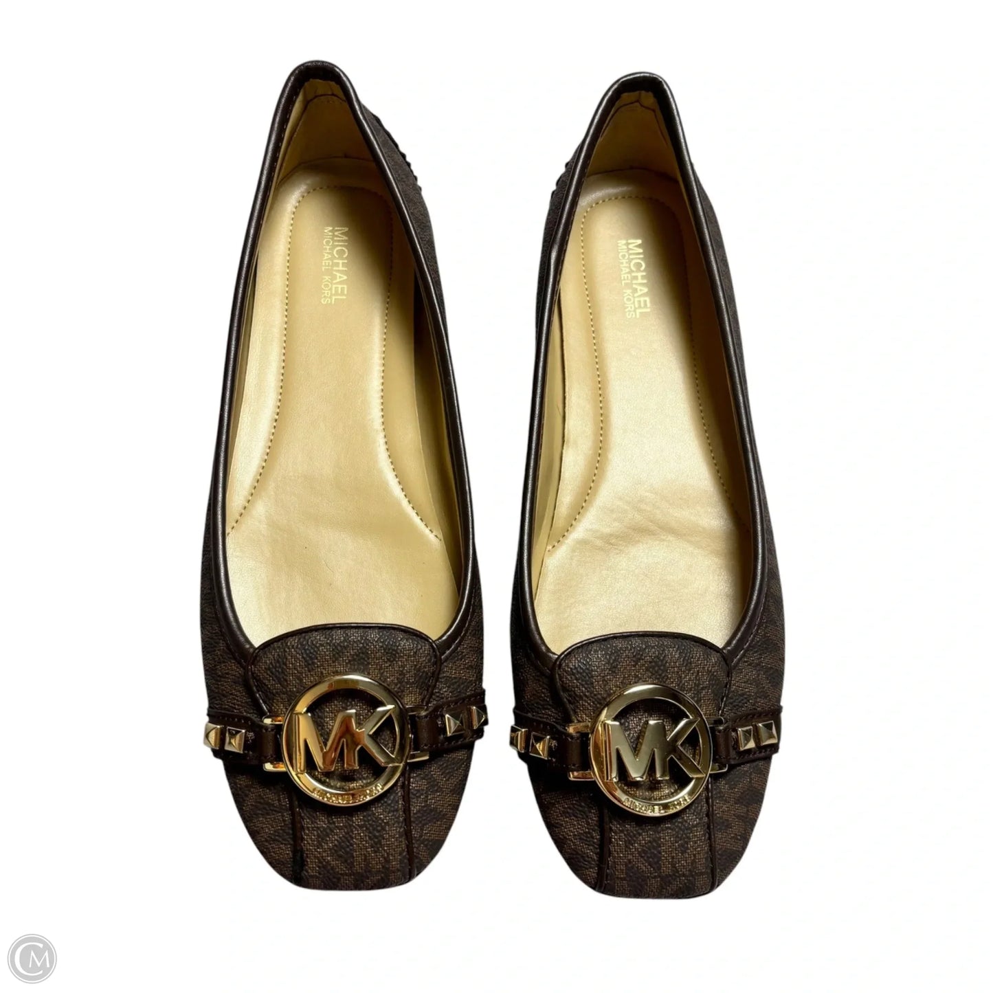 Shoes Flats By Michael By Michael Kors In Brown, Size: 9.5