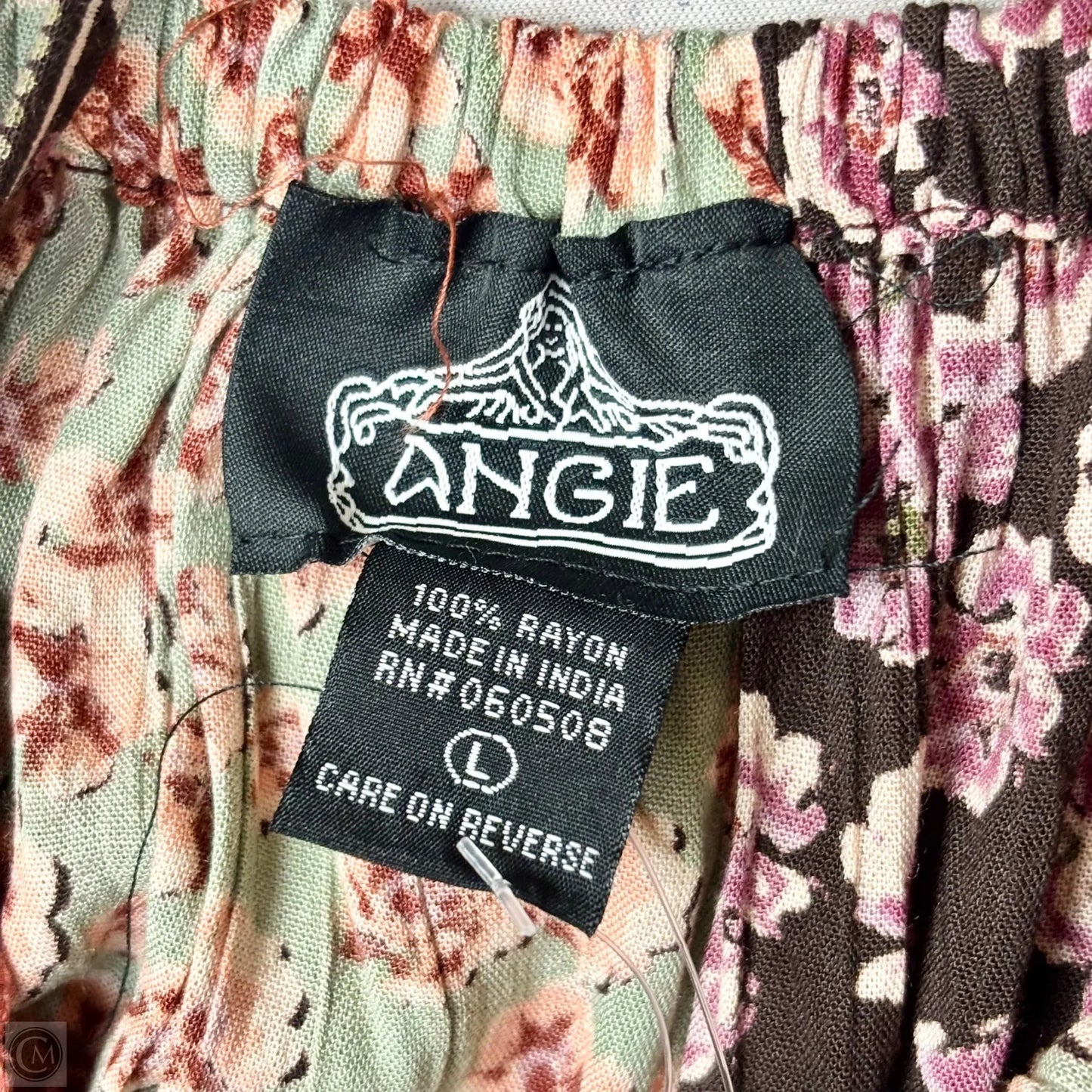 Dress Casual Midi By Angie In Floral Print, Size: L