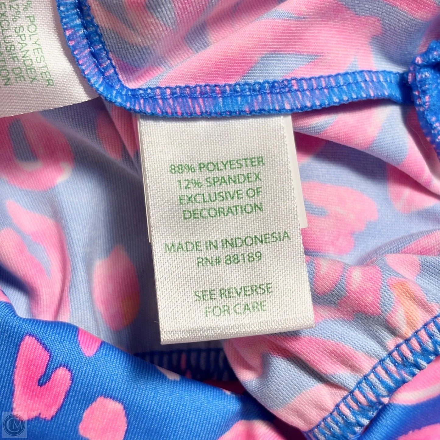 Top Sleeveless Designer By Lilly Pulitzer In Blue & Pink, Size: Xs