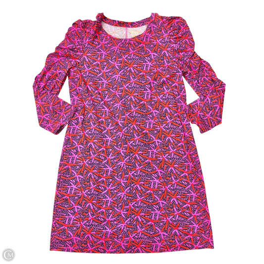 Dress Designer By Lilly Pulitzer In Pink & Red, Size: Xl