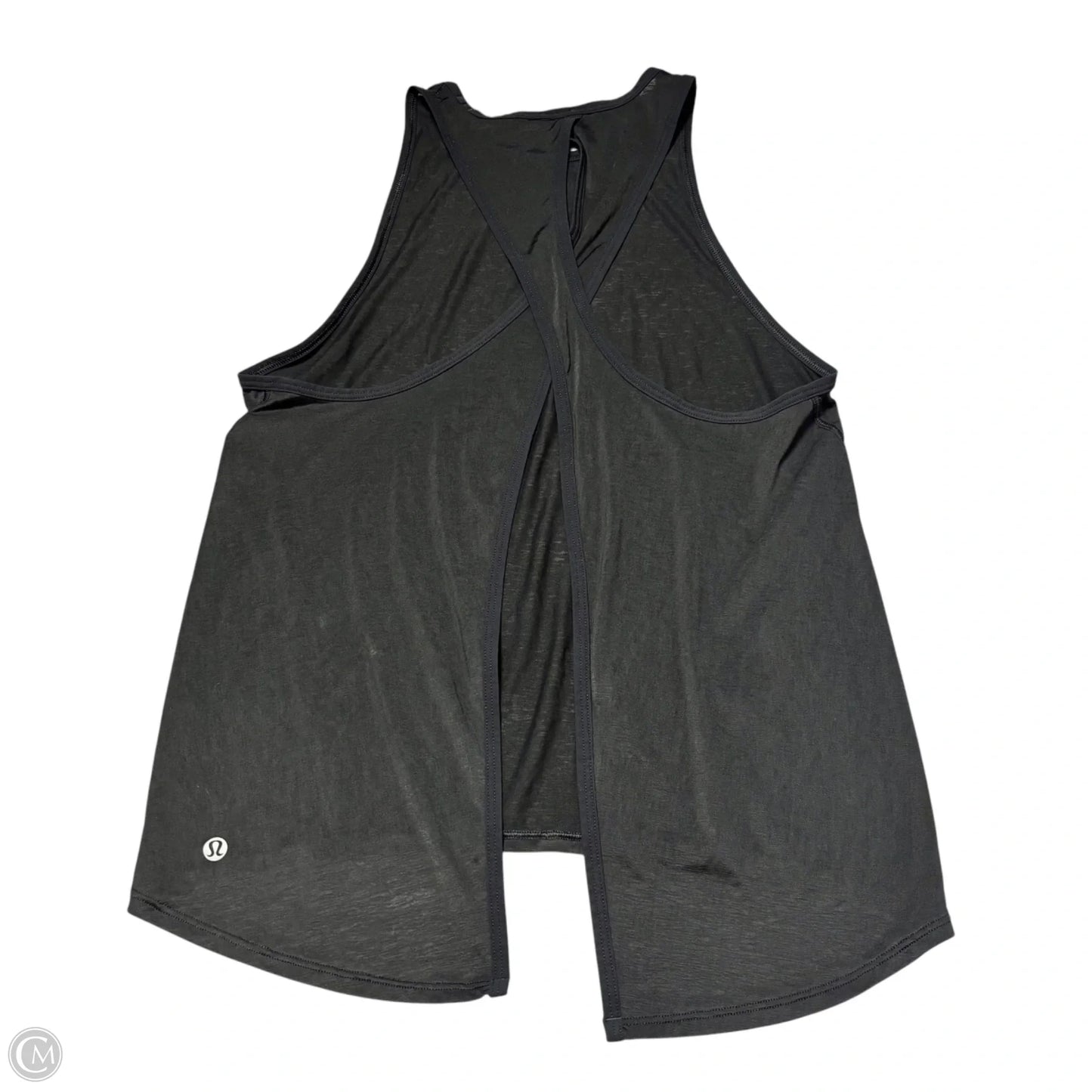 Athletic Tank Top By Lululemon In Black, Size: M