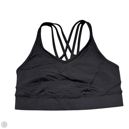 Athletic Bra By Lululemon In Black, Size: S