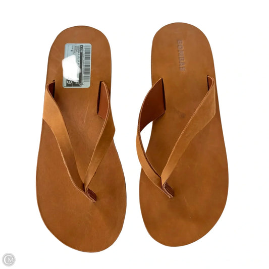 Sandals Flip Flops By Bombas In Brown, Size: 8
