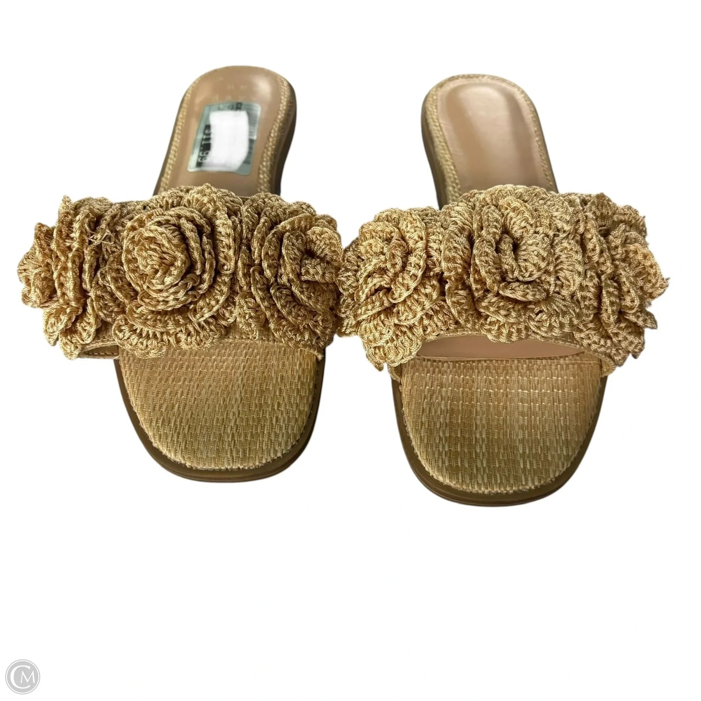 Sandals Flats By A New Day In Tan, Size: 8.5