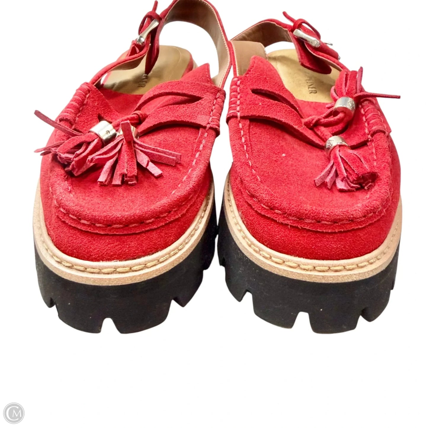 Shoes Flats By Donald Pliner In Red, Size: 8.5