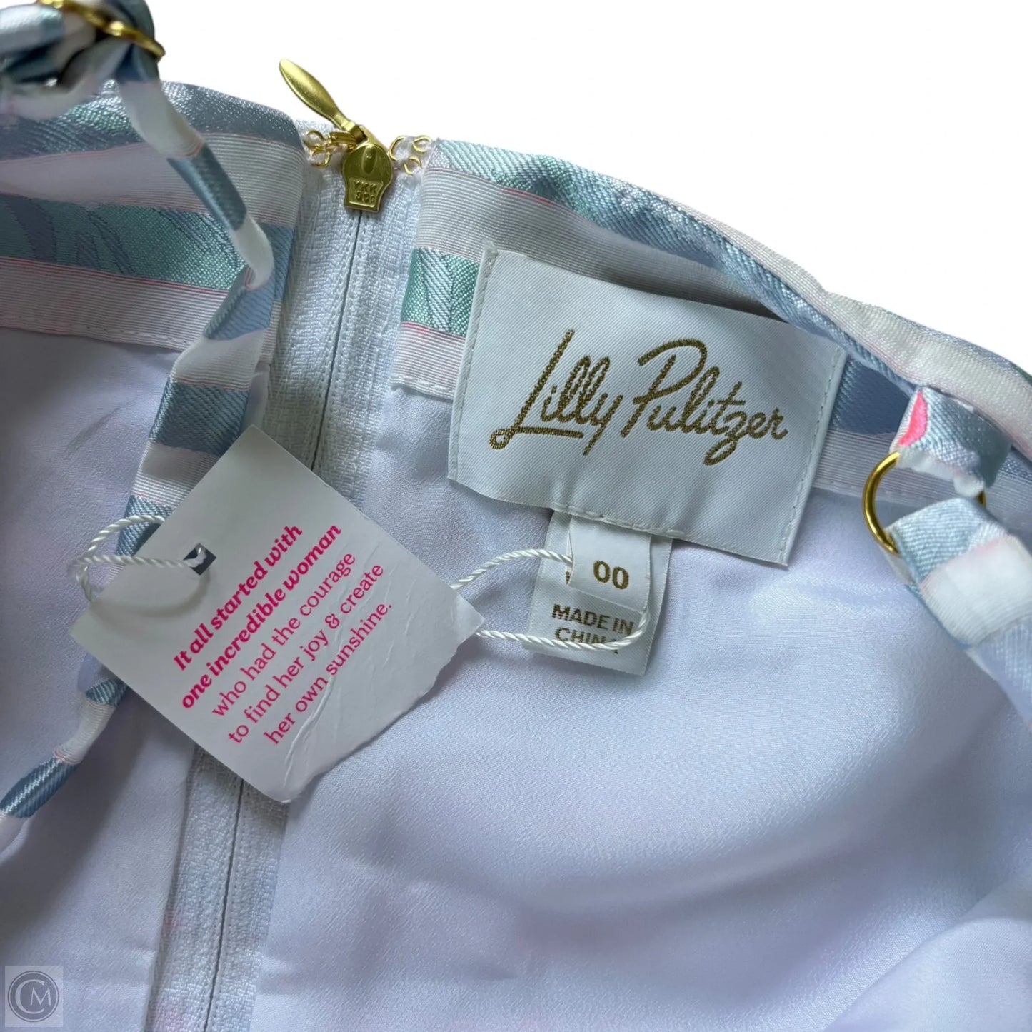 Romper Designer By Lilly Pulitzer In Striped Pattern, Size: Xxs