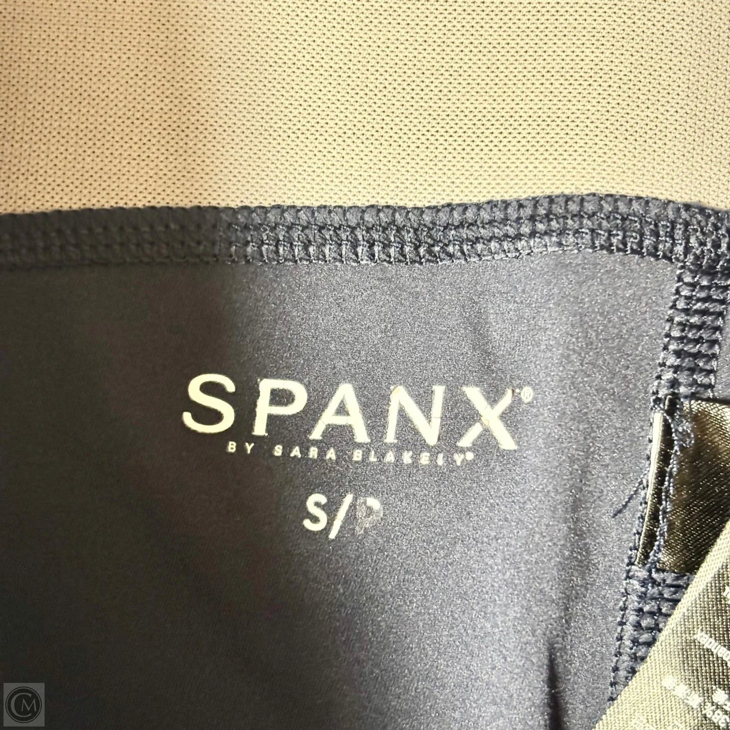 Athletic Leggings By Spanx In Navy, Size: S