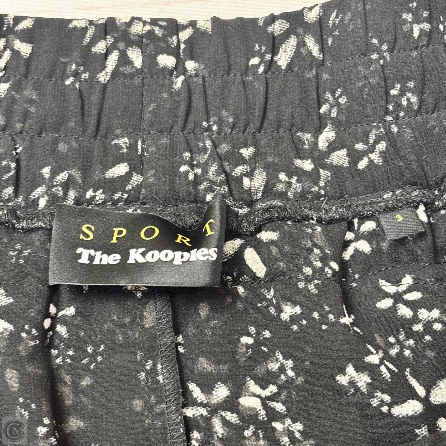 Skirt Mini & Short By The Kooples In Black & White, Size: L