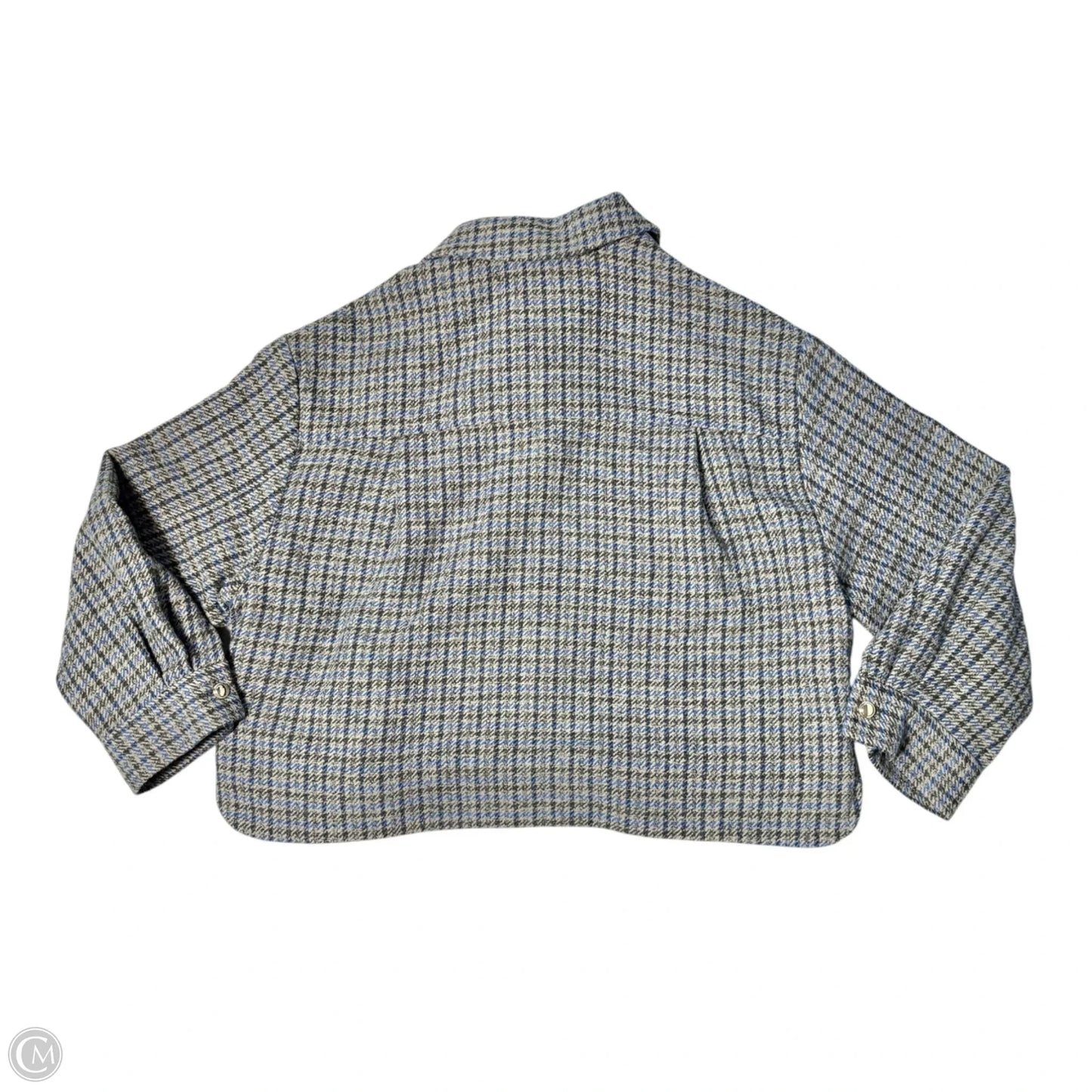 Jacket Other By H&m In Blue & Grey, Size: S