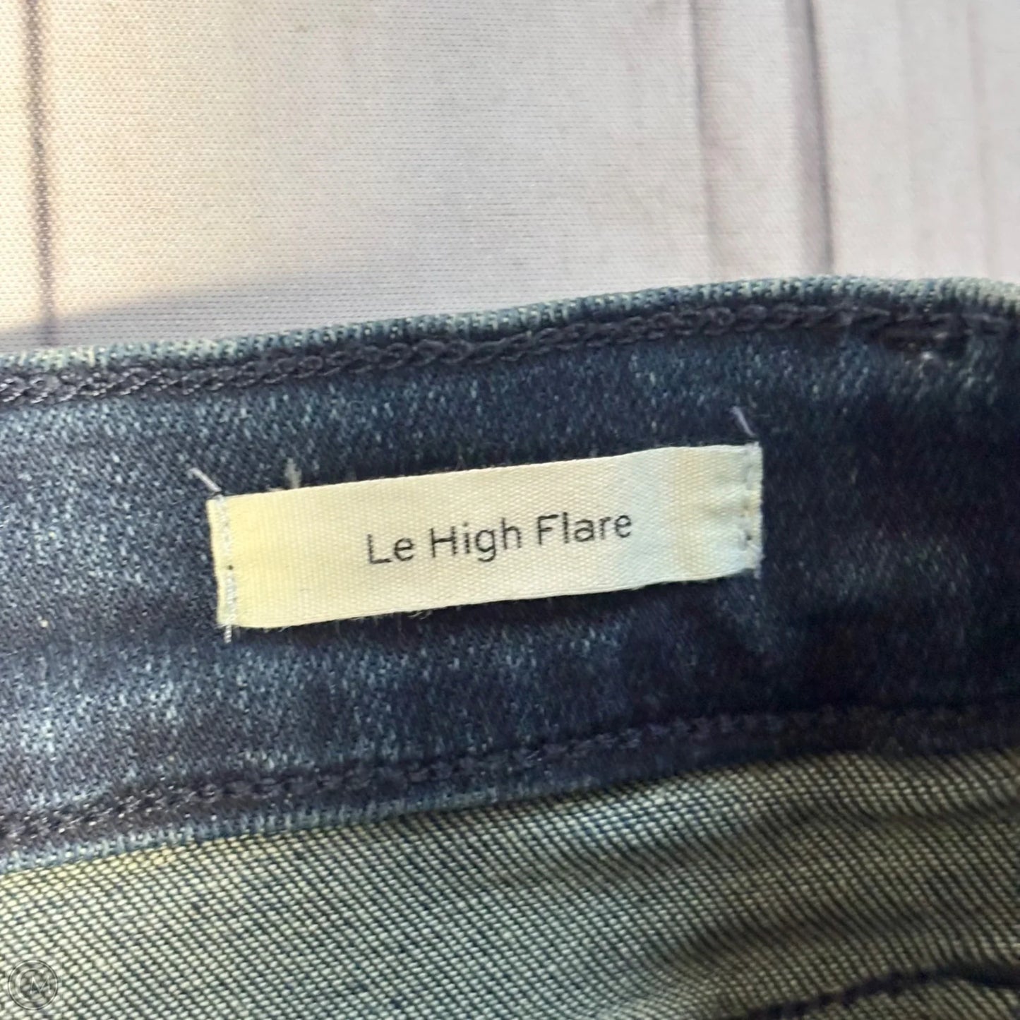 Jeans Flared By Frame In Blue Denim, Size: 10