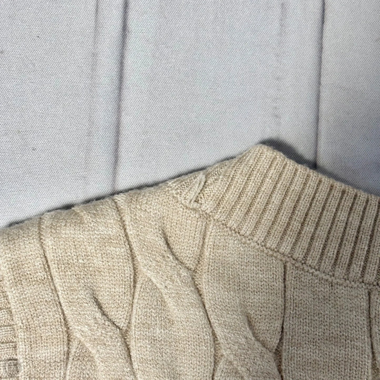 Vest Sweater By Marled In Tan, Size: M