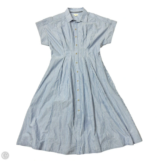 Dress Casual Midi By Pilcro In Striped Pattern, Size: L