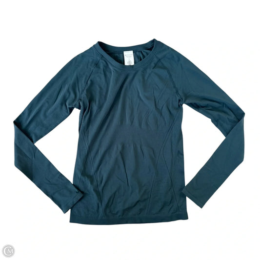 Athletic Top Long Sleeve Crewneck By Athleta In Green, Size: S