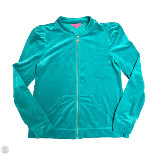 Jacket Designer By Lilly Pulitzer In Blue, Size: M