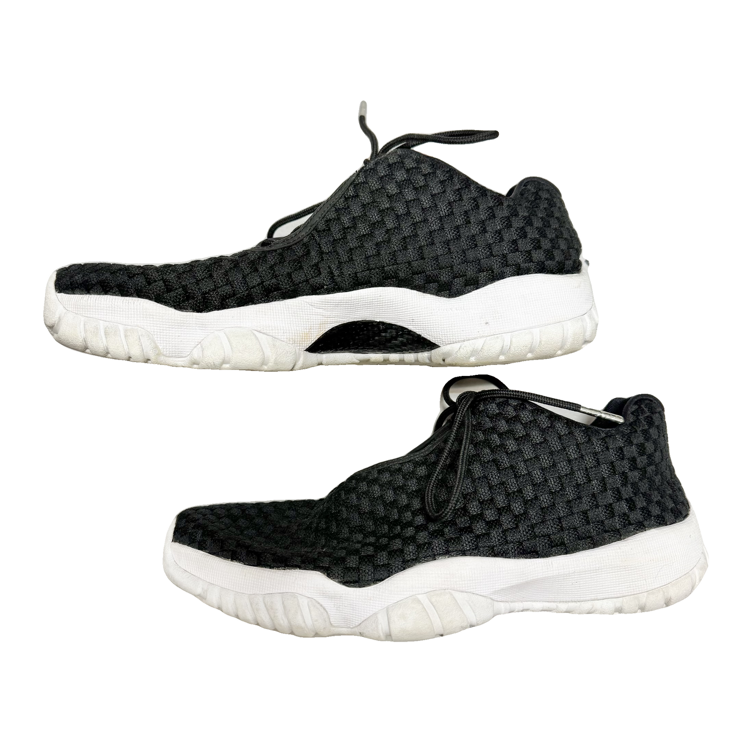 Shoes Luxury Designer By Jordan In Black, Size: 10