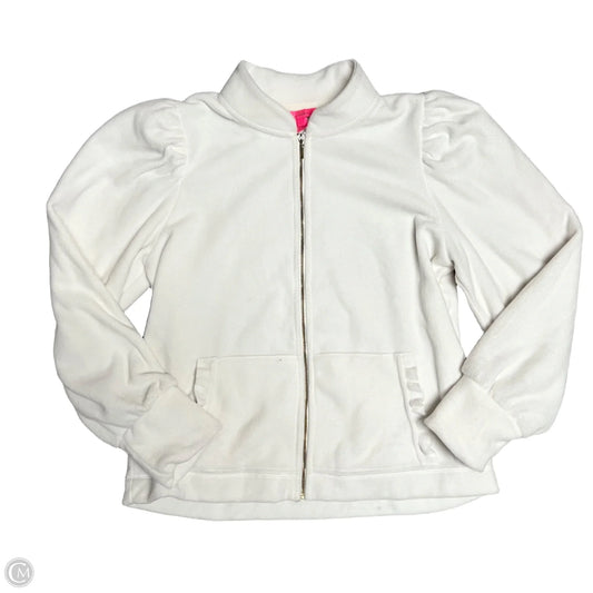 Jacket Designer By Lilly Pulitzer In White, Size: L