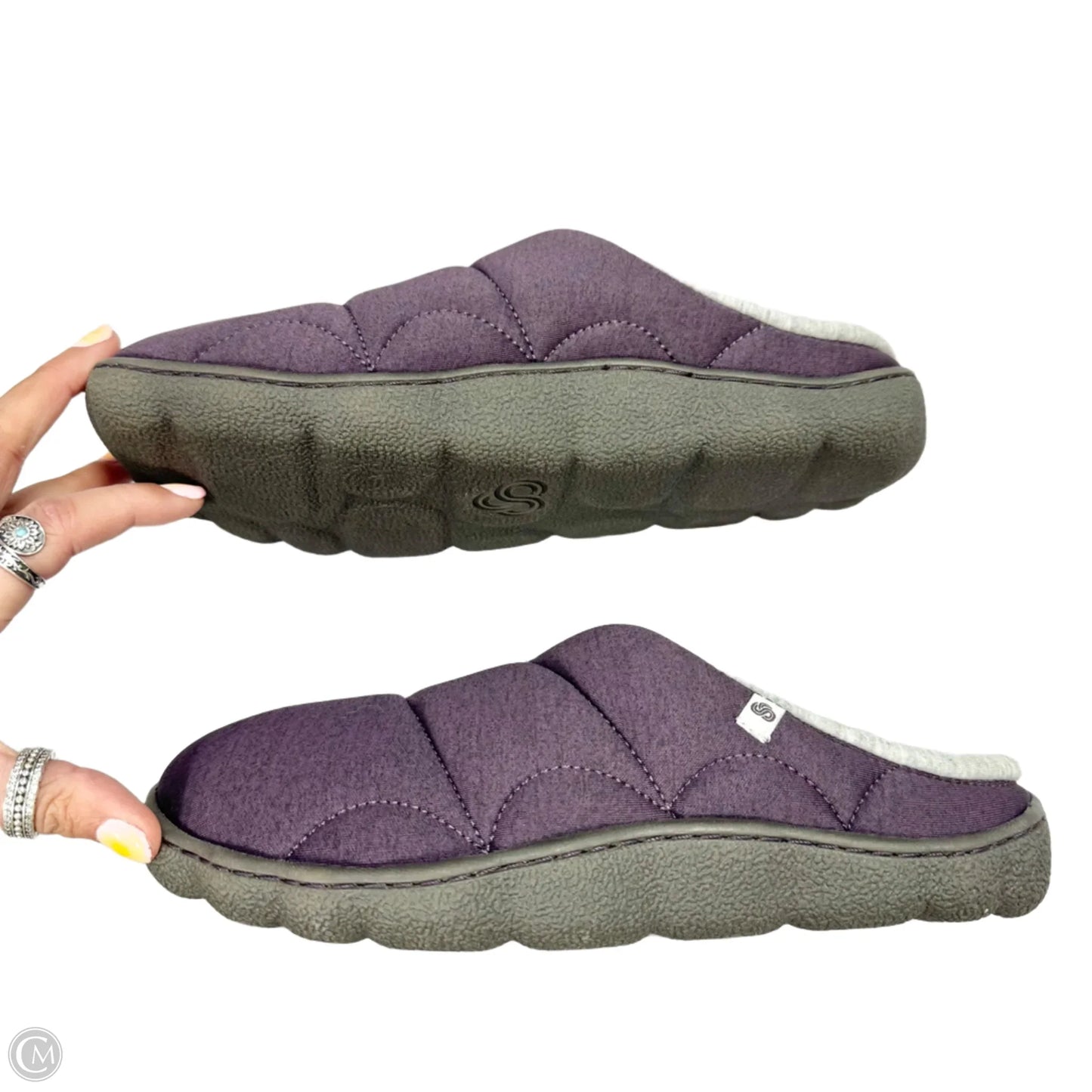 Slippers By Clarks In Purple, Size: 7