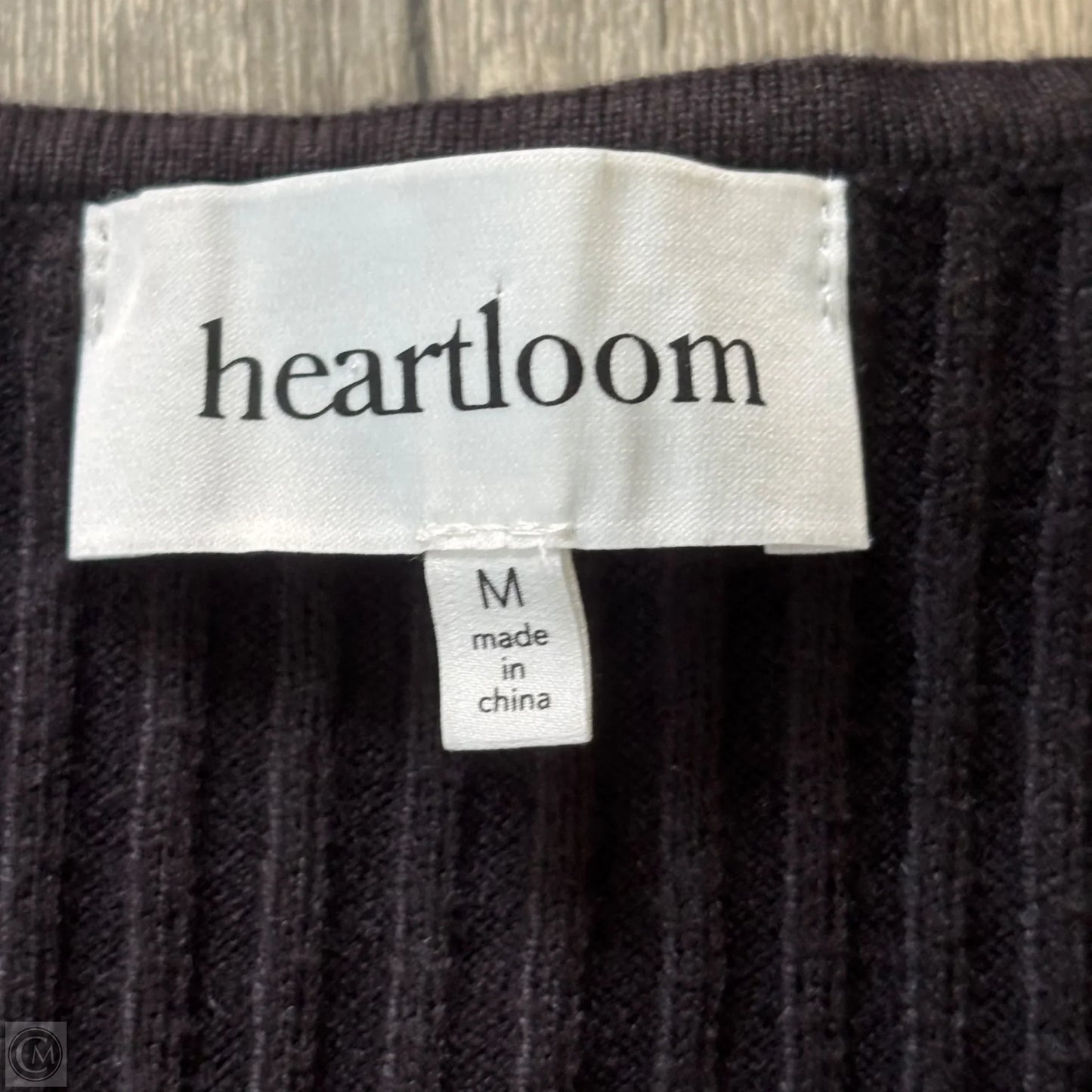 Sweater By Heartloom In Black, Size: M