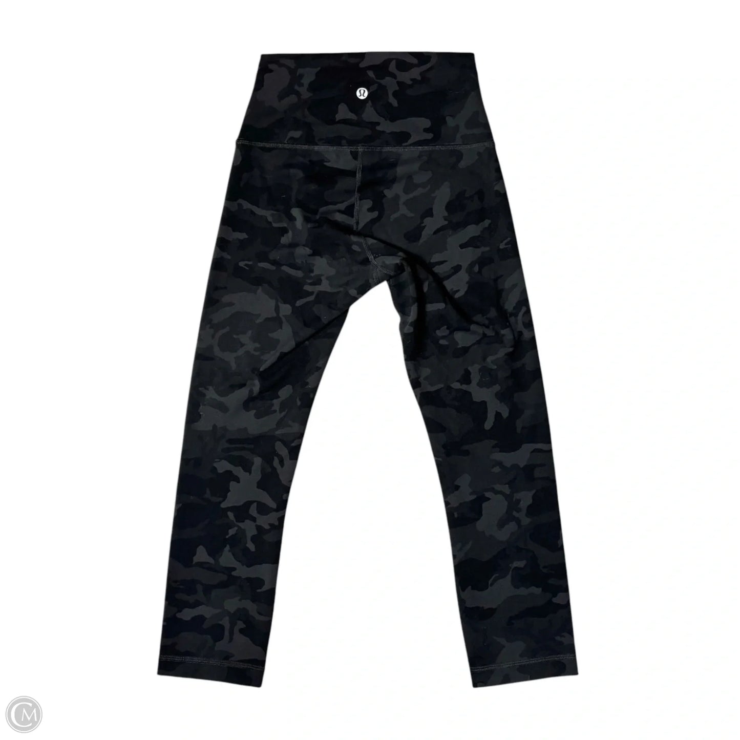 Athletic Leggings Capris By Lululemon In Camouflage Print, Size: S
