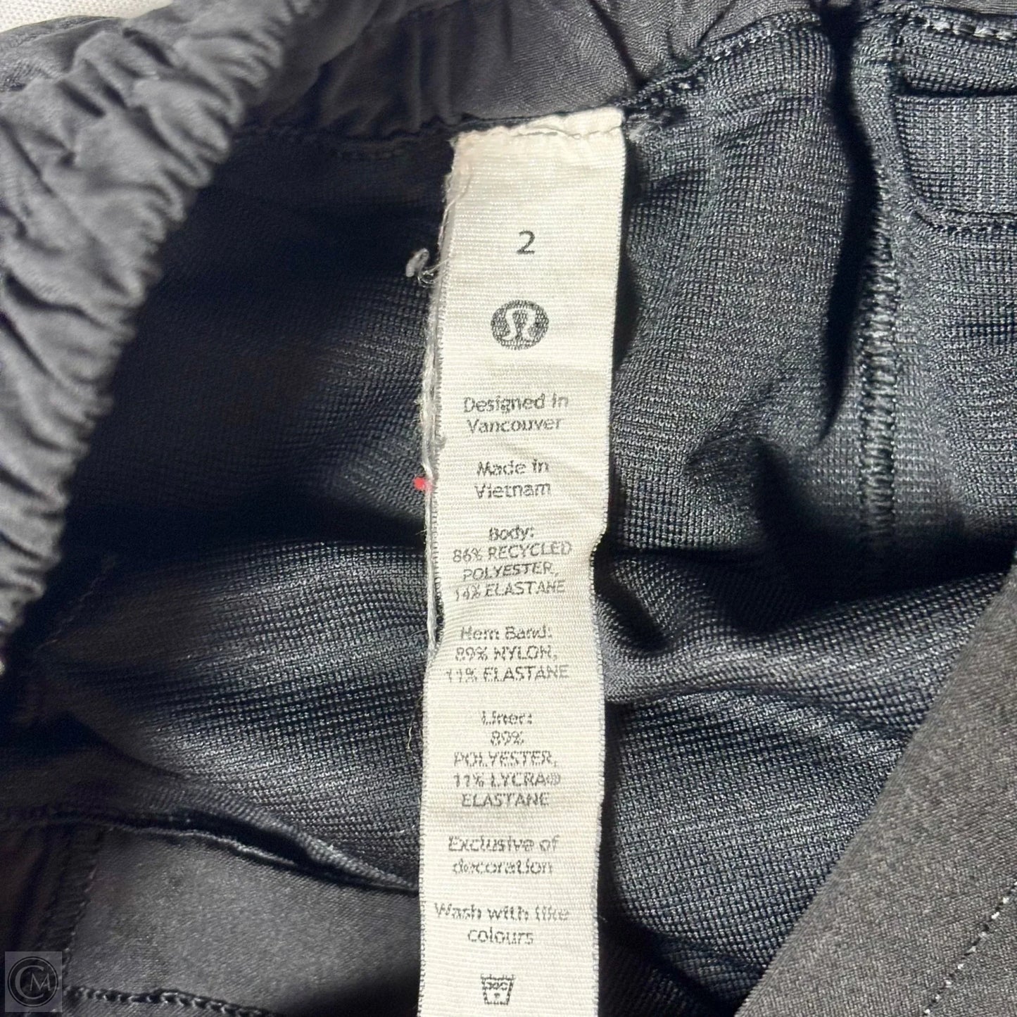 Athletic Shorts By Lululemon In Black, Size: S