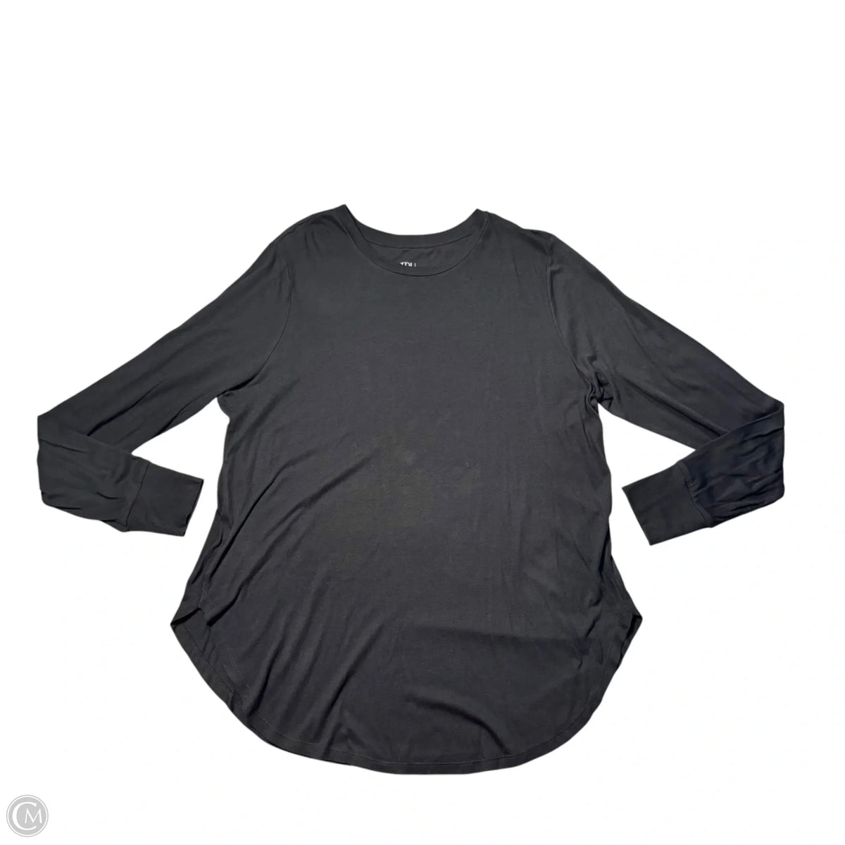 Top Long Sleeve Basic By Torrid In Black, Size: 2x