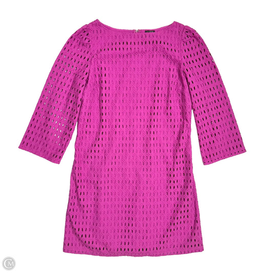 Dress Party Midi By Ann Taylor In Purple, Size: M