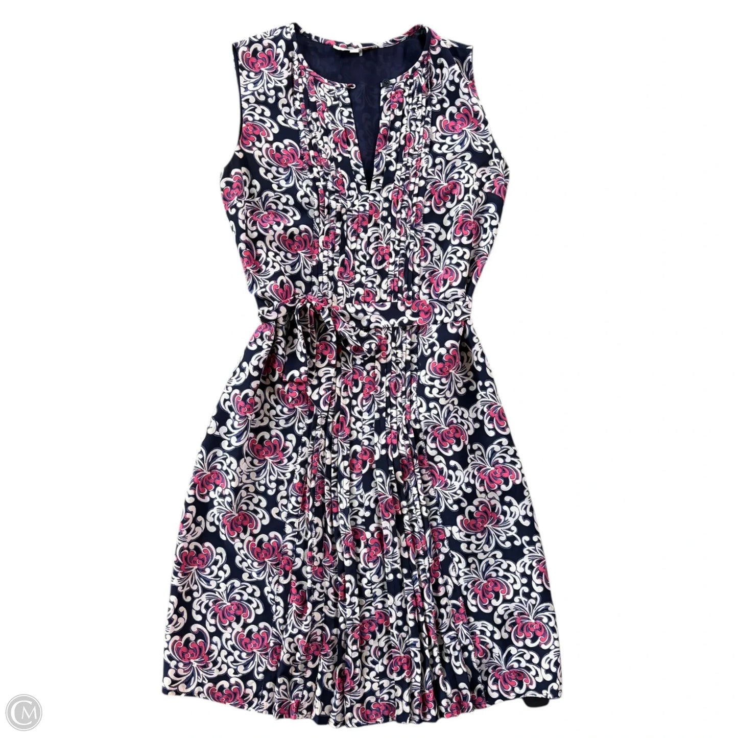 Dress Designer By Tory Burch In Blue & Pink, Size: S